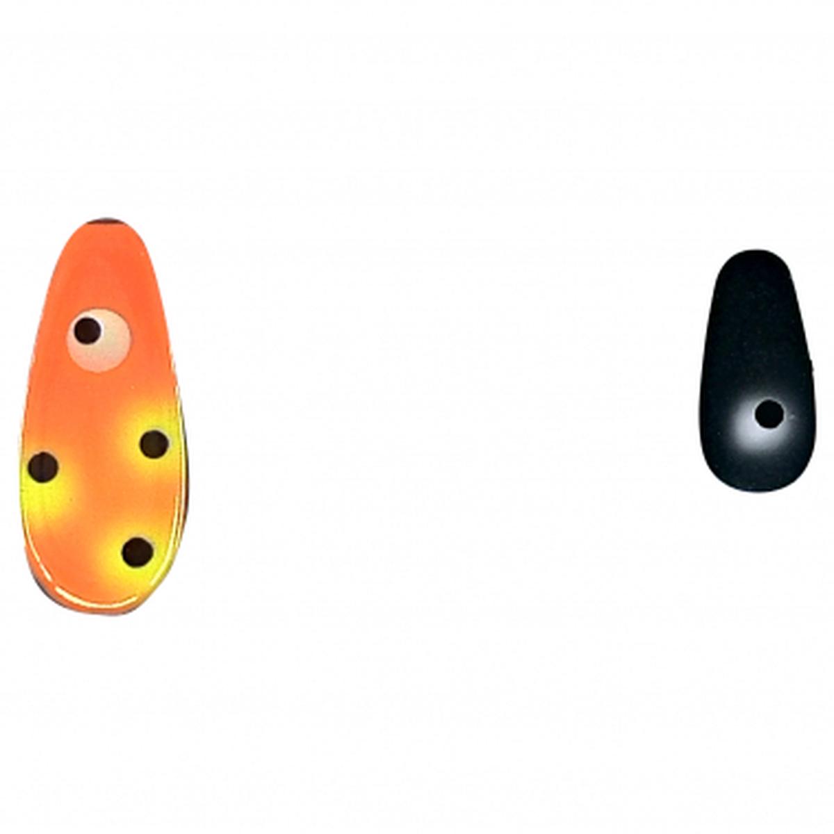 Artificial Lure Bulldog Inline (Black Orange Clown)
