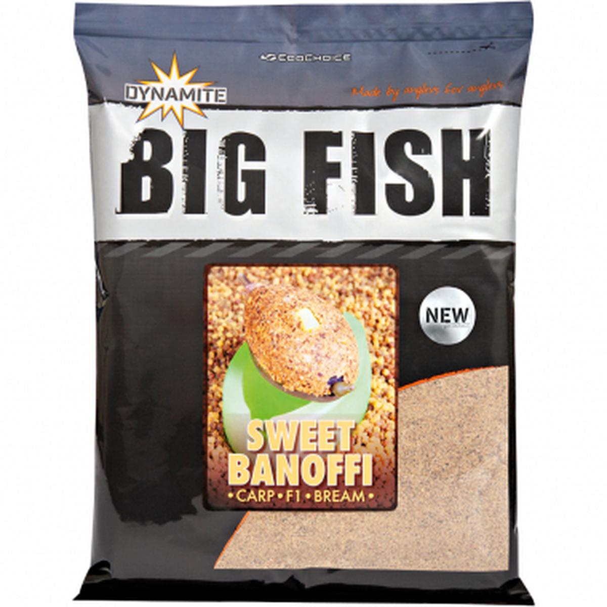 Big Fish Groundbaits (Sweet Banoffi Method Mix Groundbait)