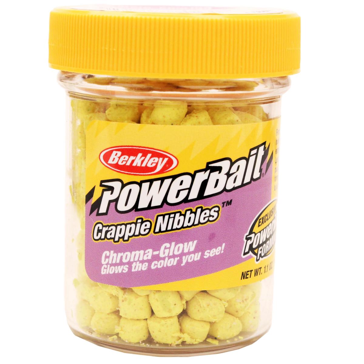 Cngy Crappie Nibbles Glow Yellow 46
