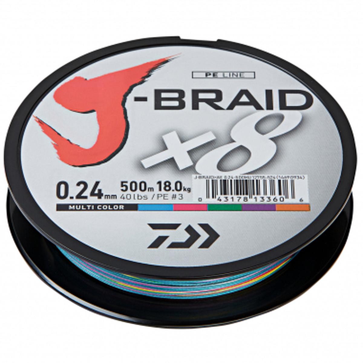 Fishing Line J-Braid (multi-color)