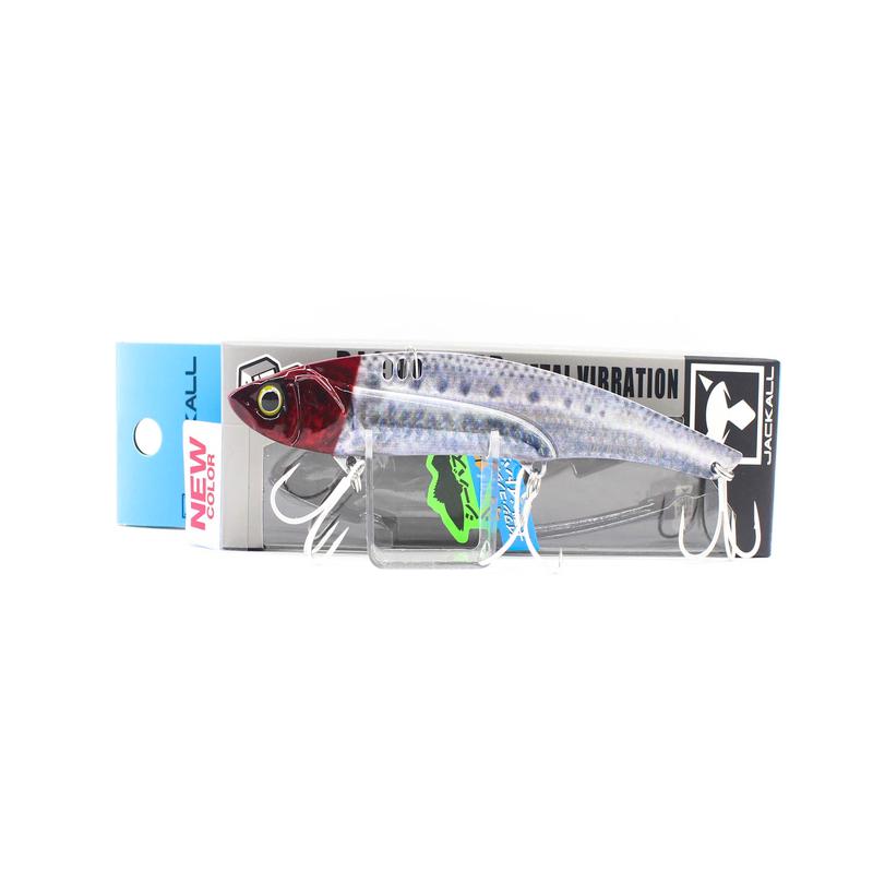 Jackall Big Backer 128 Metal Vibe 44 grams Sinking Lure Red Head (0207)