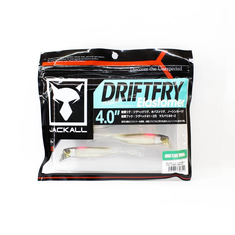 Jackall Soft Lure Drift Fry Elastomer 4 Inch Sight Kuwase Wakasagi (6194)