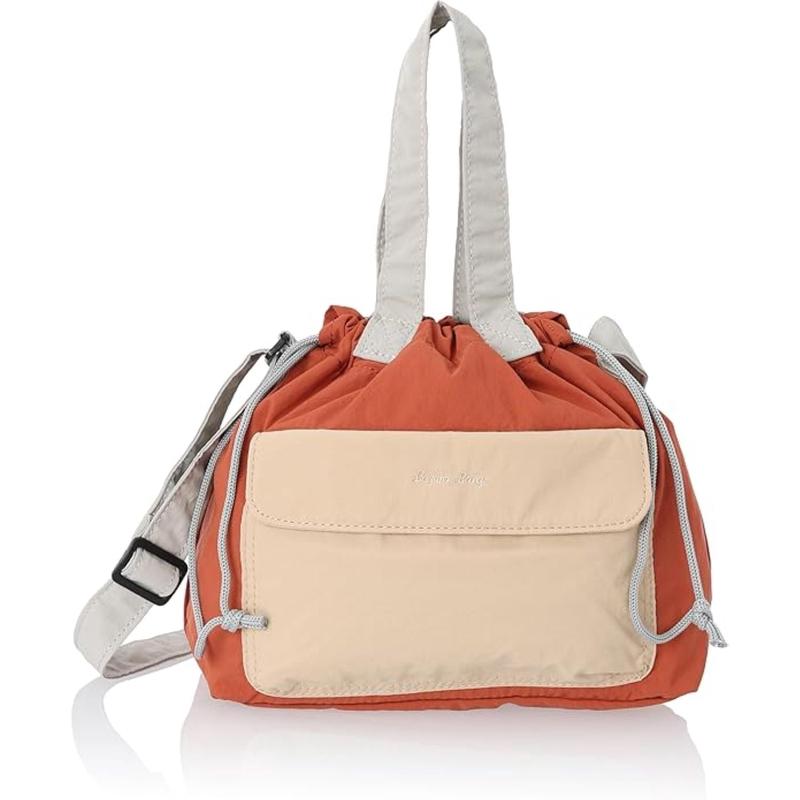 Legato Largo Yokubari Mini Shoulder Bag (Orange)