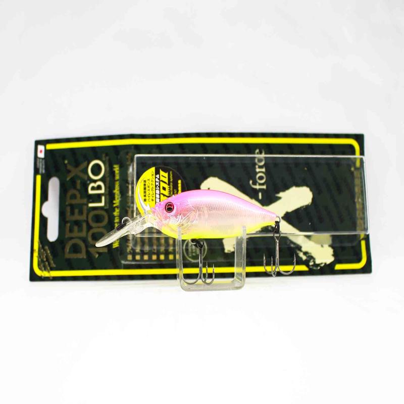 Megabass Deep X 100 LBO 59 mm 3/8 oz Floating Lure Jukucho Pink (1162)