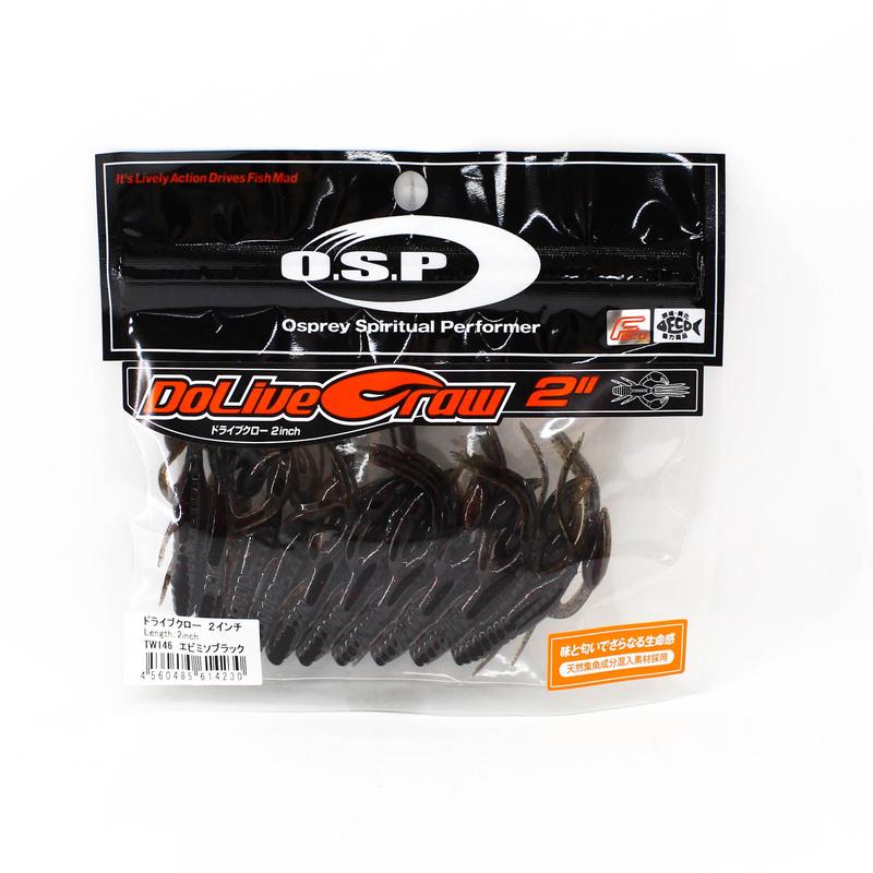 OSP Soft Lure Dolive Craw 2 Inches TW-146 (4230)