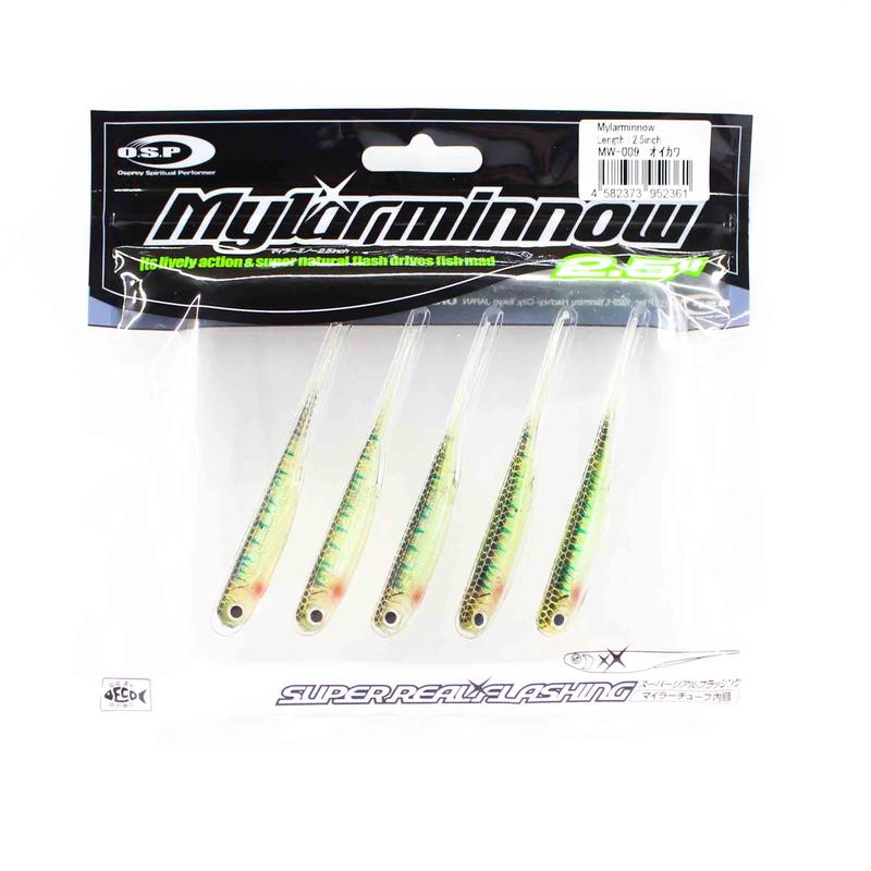 OSP Soft Lure Mylar Minnow 2.5 Inches MW-009 (2361)