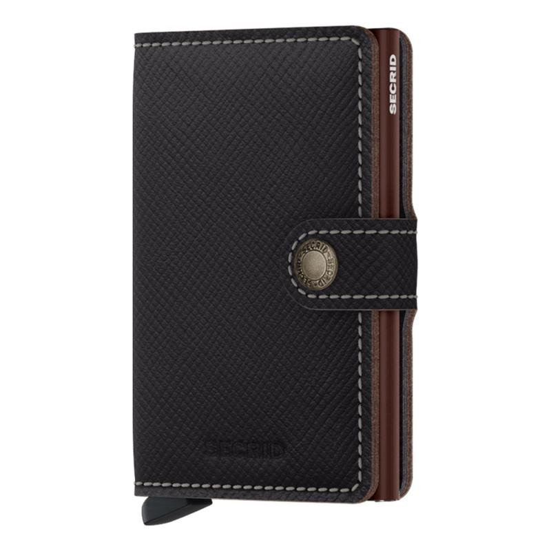 Secrid Miniwallet Saffiano – Brown