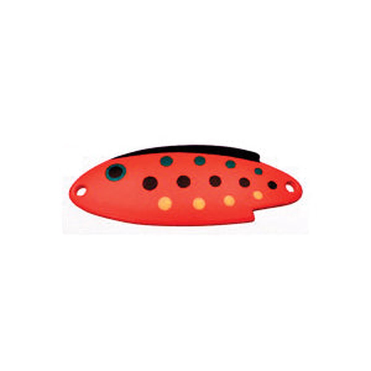 Thomas Fishing Lures T101-FR Buoyant Fishing Lure Fluorescent Red Lure