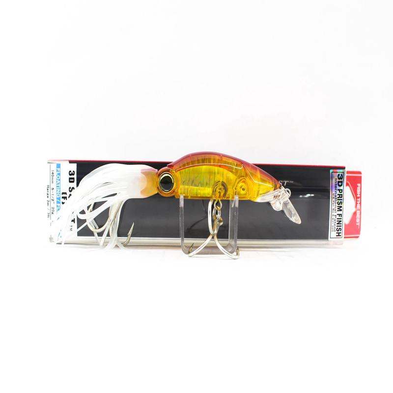 Yo Zuri 3D Squirt 140 mm Trolling Floating Lure R1458-CPGR (2326)