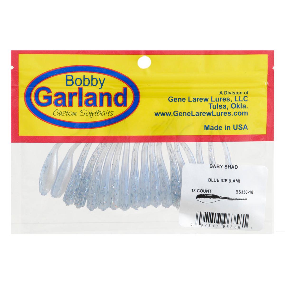 Bobby Garland Baby Shad Soft Plastic Lure Blue Ice