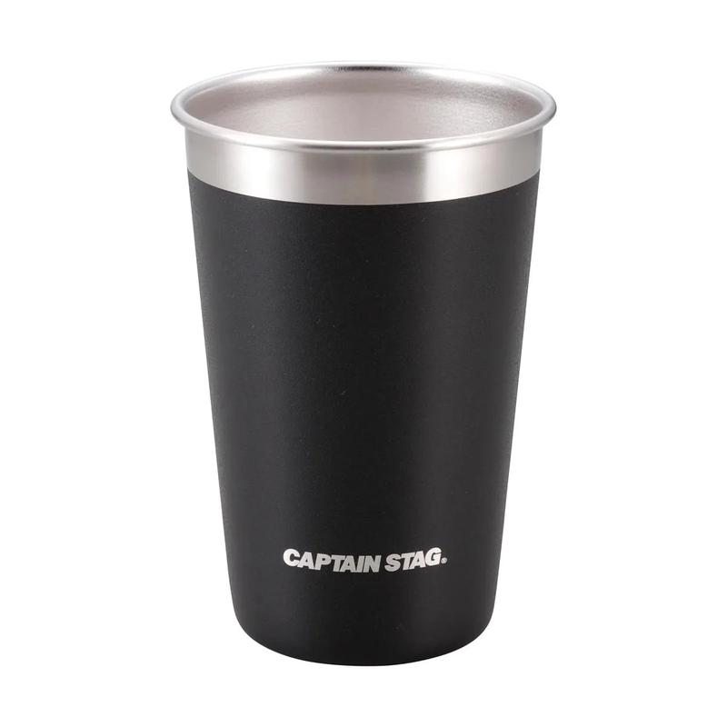 Captain Stag S/S Tumbler 500ml (BK)  UH-2016