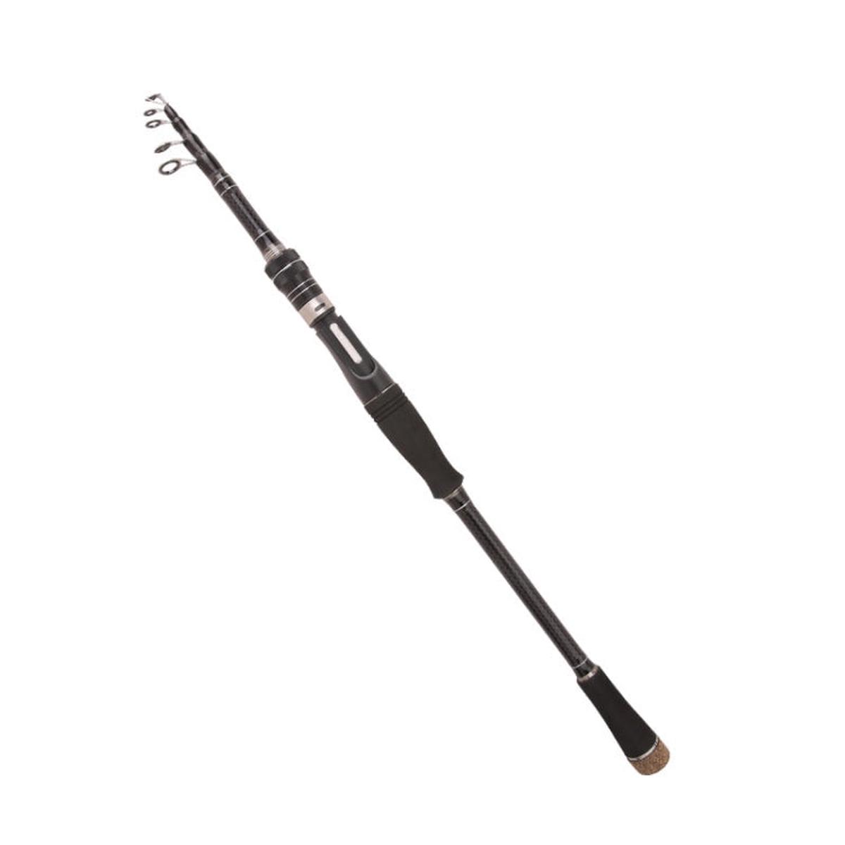 Carbon Telescopic Luya Rod Short Section Fishing Throwing Rod, Length: 2.1m