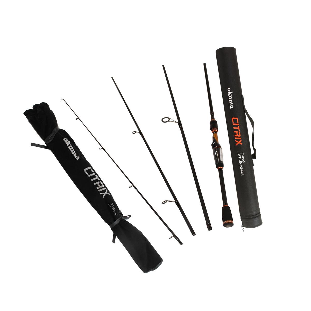 Citrix Graphitetravelspinrod 7’2″ M 4pc