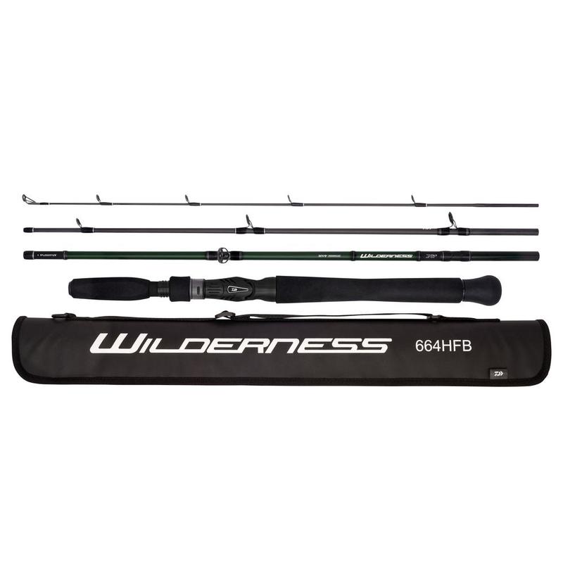 Daiwa 20 WILDERNESS 765LFS 7’6″ Spin Rod