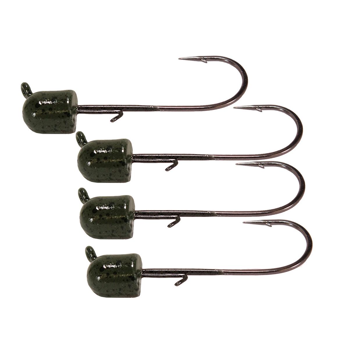 Half Moon Jig 1-4  Green Pumpkin