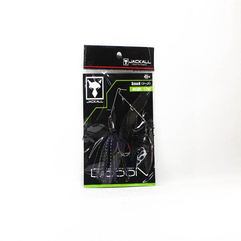 Jackall Spinner Bait Lure Doon 1/2 Oz Silhouette Black (1816)