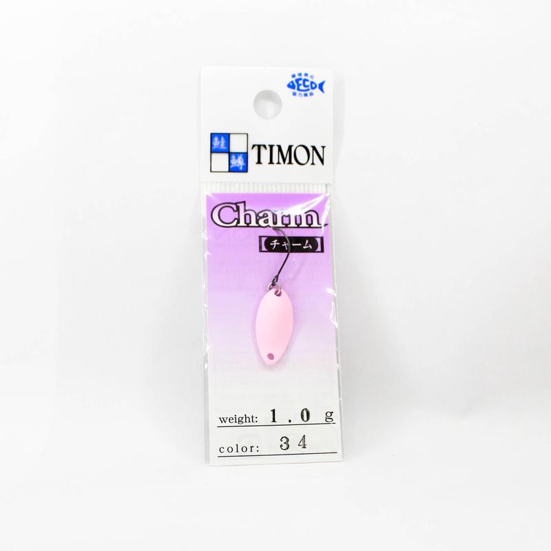 Jackall Timon Charm Trout Spoon 1.0 grams 34 Pink (2731)
