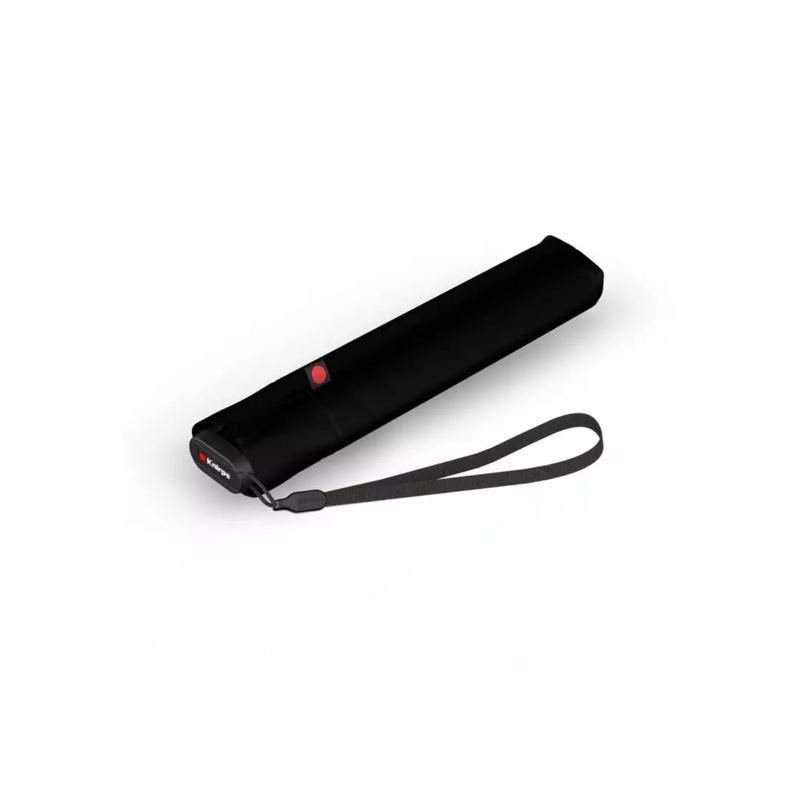 Knirps US.050 Ultraslim Manual (UV Protection) – Black / Black Inner Coating