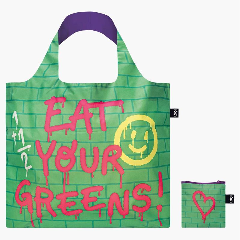 LOQI Artist Foldable Tote Bag – Brosmind – Eat Your Greens Recycled