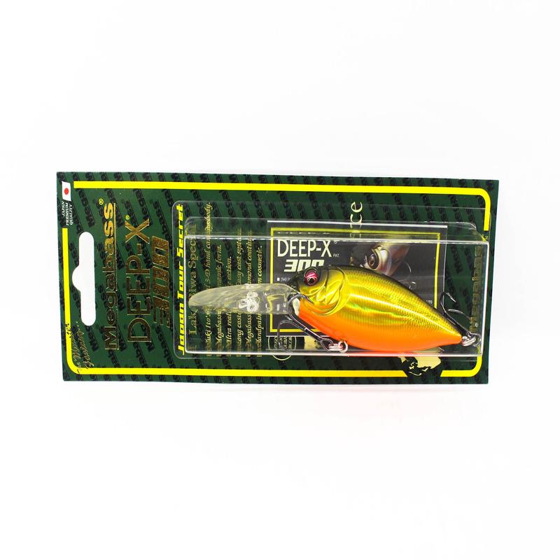 Megabass Deep X 300 75mm 21 grams Floating Lure GW Megabass Kinkuro (5822)
