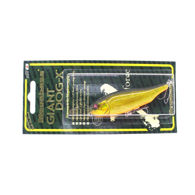 Megabass Dog X Giant 98 mm 1/2 oz Floating Lure MB Kinkuro (9530)