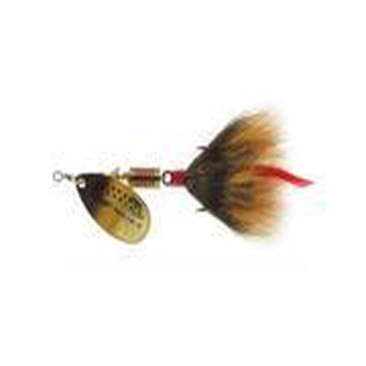 Mepps Aglia Dressed Spinner – 1/4 Oz. – Brown Trout Brown
