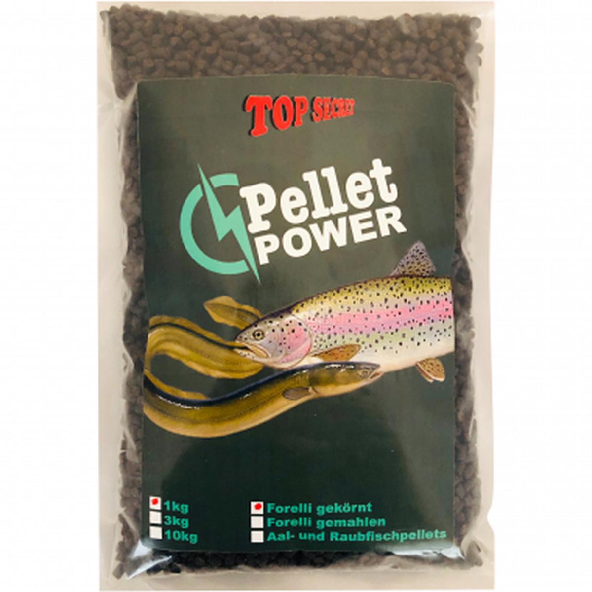 Predatory fish pellets/Forelli (Forelli grained)