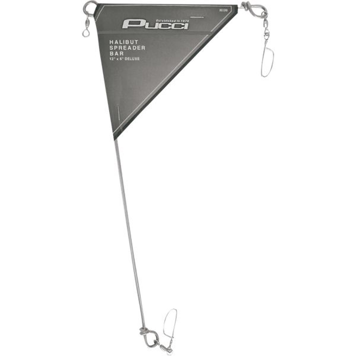 Pucci Halibut Spreader Bar – 12″ X 6″