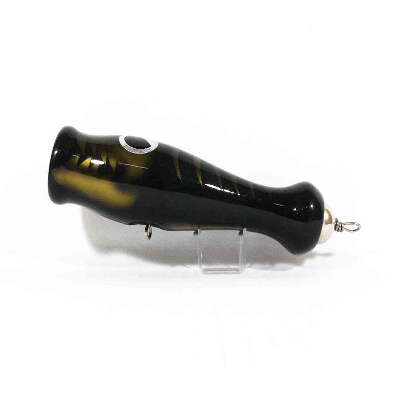 Sale Wood Popper Bottle Fish Floating 200 mm 170 grams Skeleton (1120)