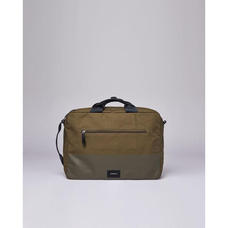 Sandqvist Bruno Briefcase – Olive
