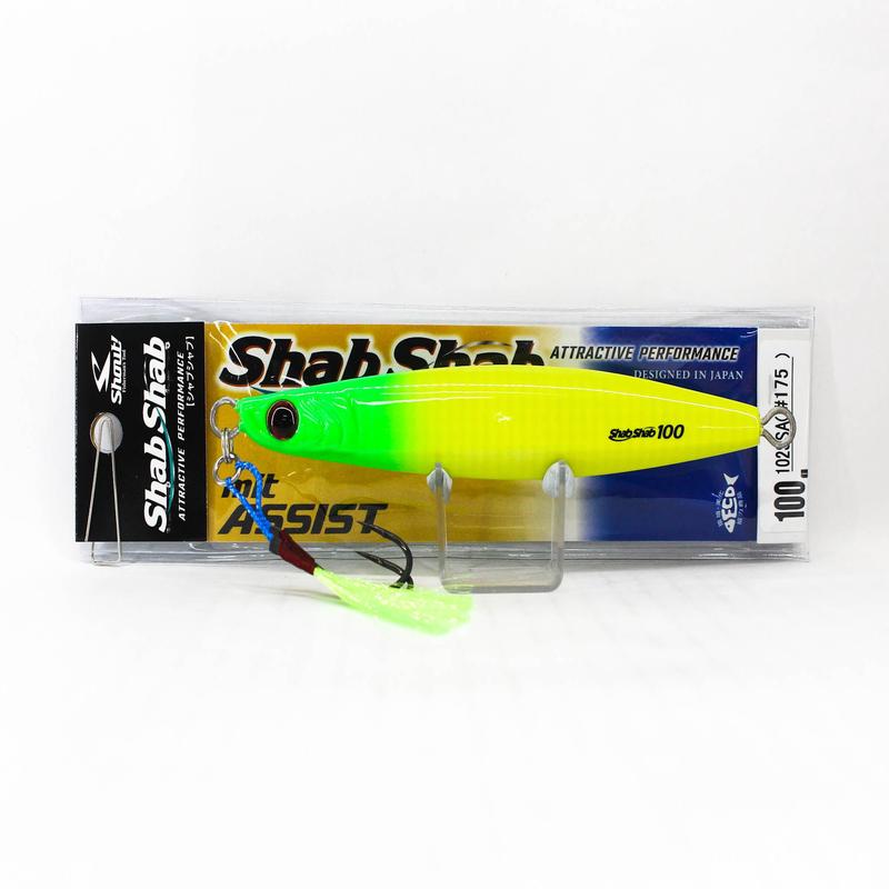 Shout 102-SSA Metal Jig Shab Shab Mit Assist 100 grams 175 (6099)