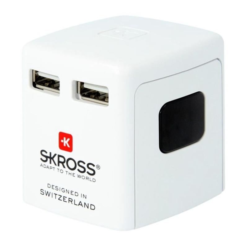 Skross World USB Charger, Blister – White