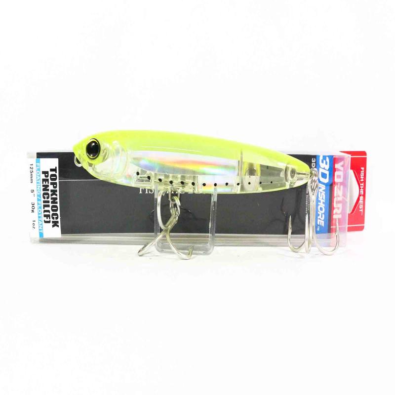 Yo Zuri Duel 3D Inshore Topknock Pencil 125 Floating Lure R1369-GHCS (4797)