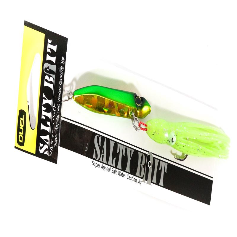 Yo Zuri Salty Bait Inchiku Rubber Jig 40 grams F886-CHGM (6076)