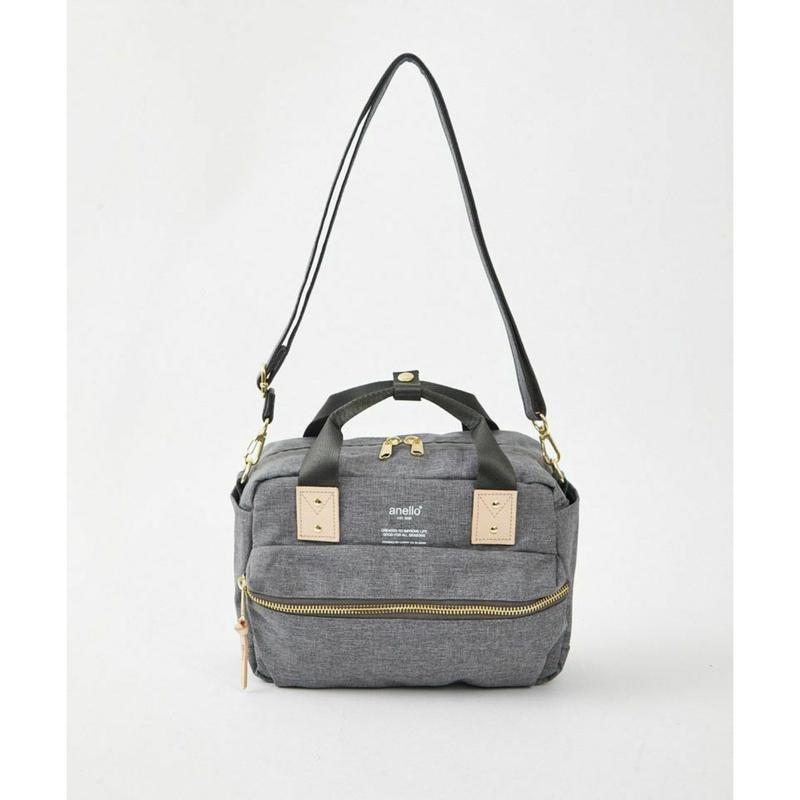 Anello Atelier Mini Shoulder Bag (Light Grey)