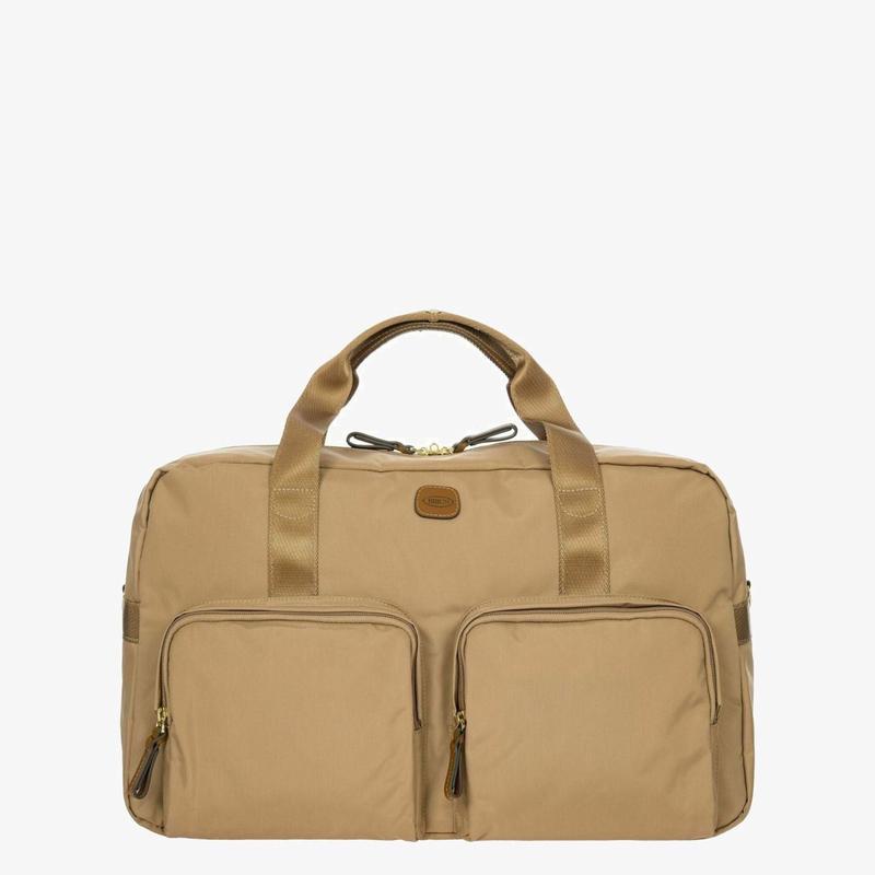 BRIC’S X-Travel Holdall Multipocket – Small (Cappuccino)