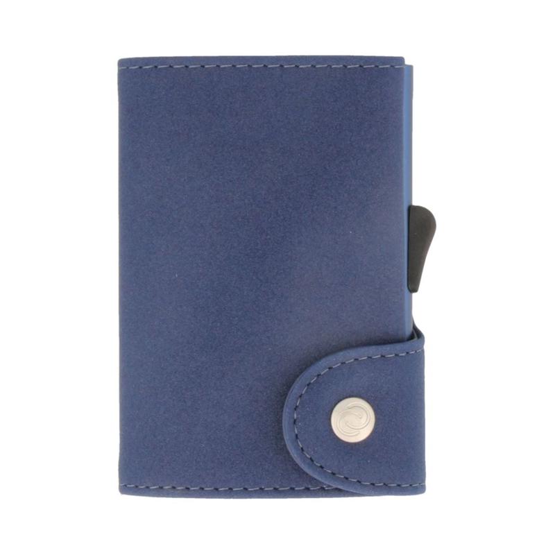 C-Secure PU Leather Wallet (Navy Shimmer 7806)