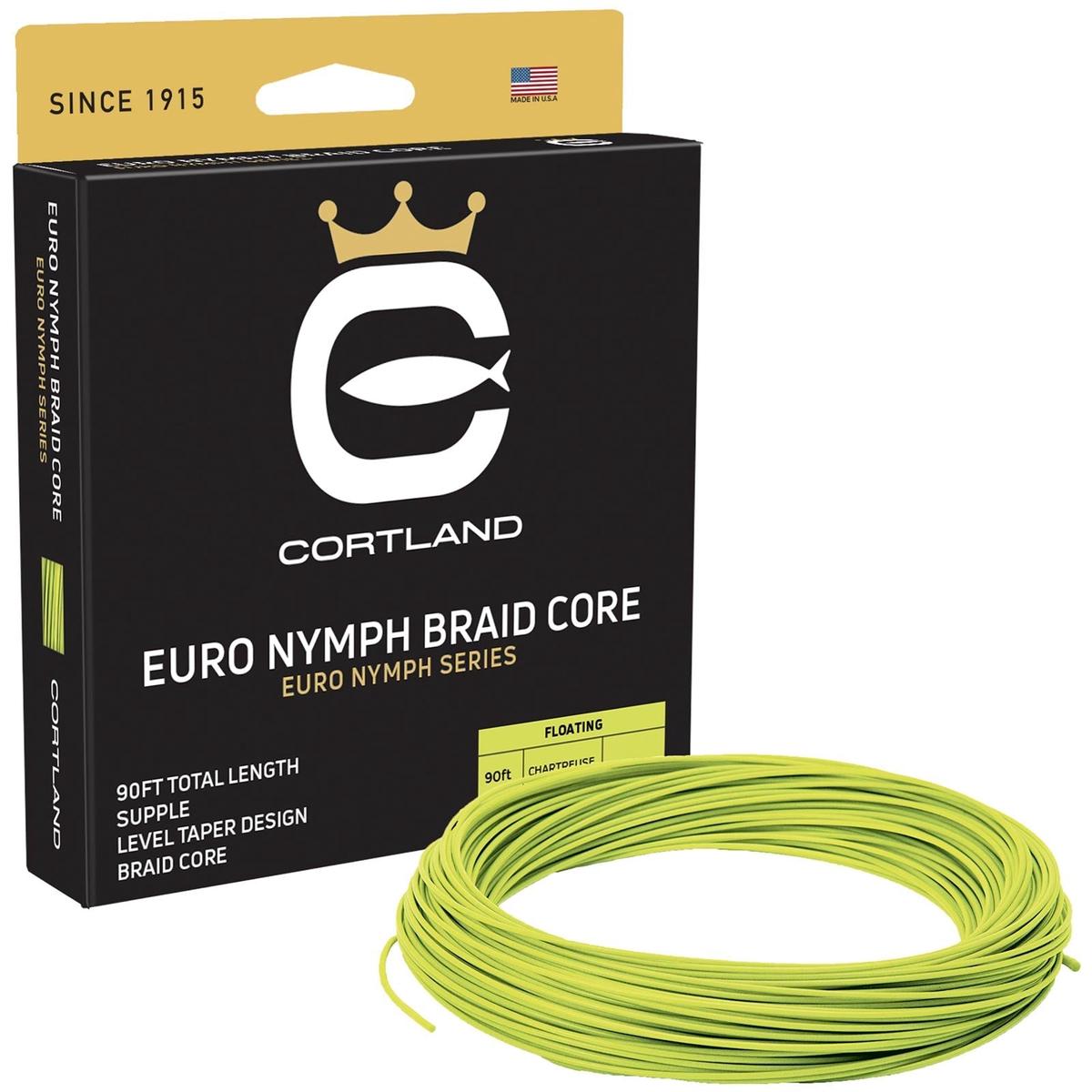 Cortland Euro Nymph Euro Nymph Braid Core – Sage Green