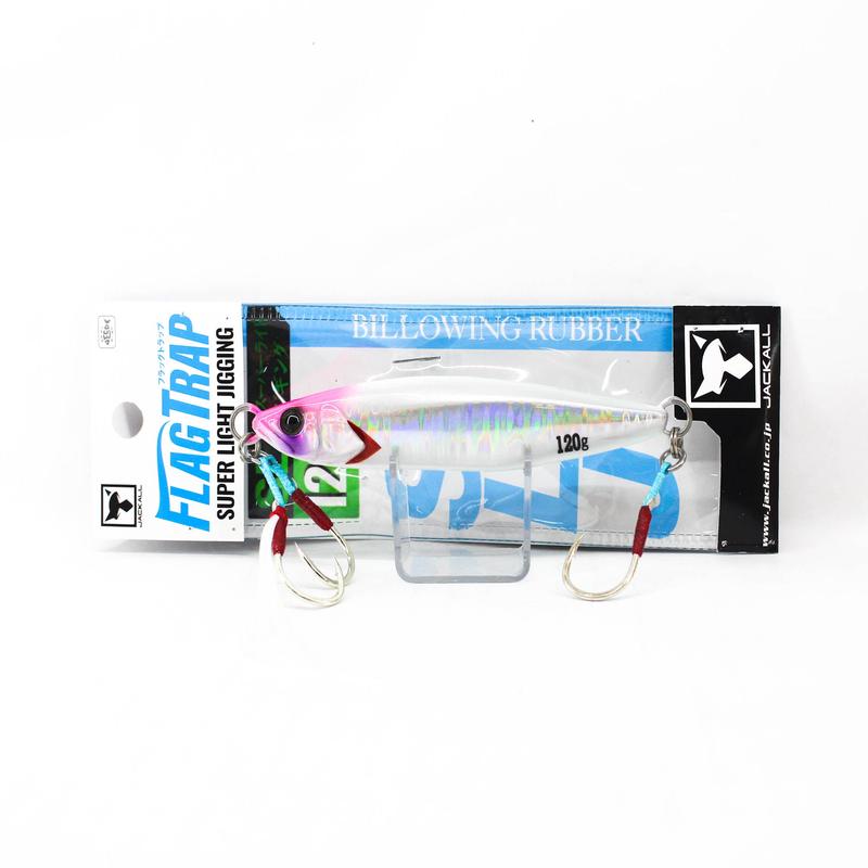 Jackall Metal Jig Flag Trap 120 grams Around Glow (2719)