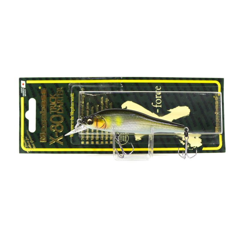 Megabass X-80 Trick Darter Suspend Lure Takumi Seochi Ayu (3269)