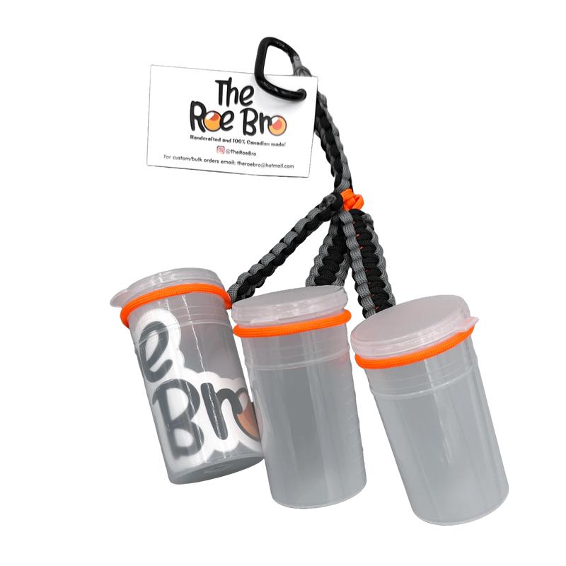 Roe Bro Bait Holder – Triple Compartment