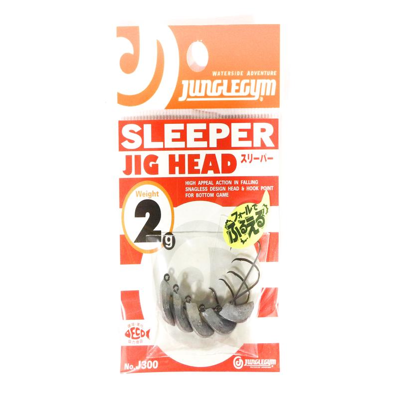 Sale Jungle Gym J300 Jig Head Sleeper 2 grams Hook Size 5 (0605)