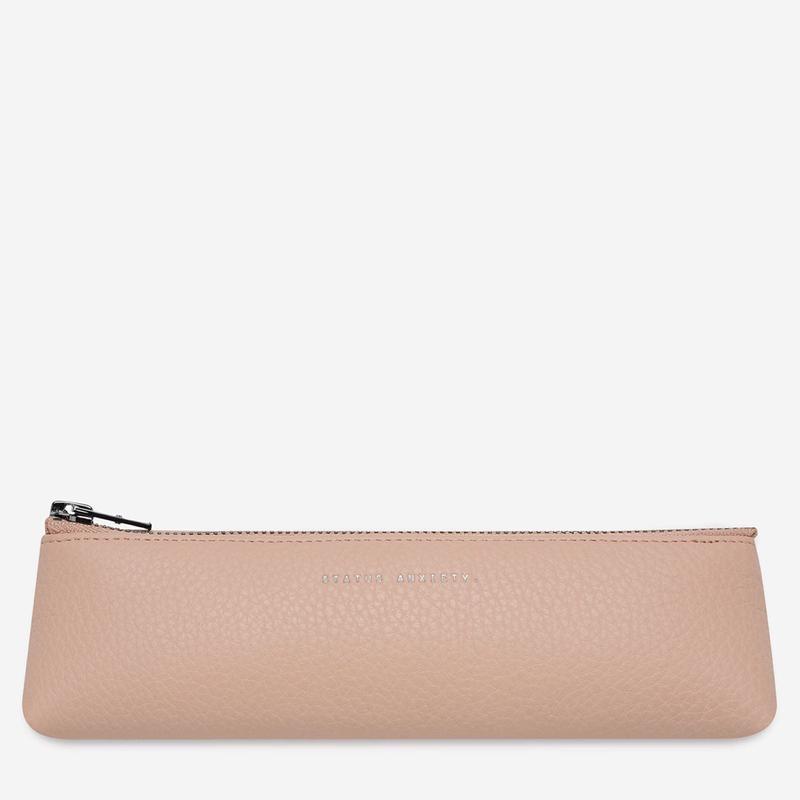 Status Anxiety Pens Down Pencil Box – Dusty Pink