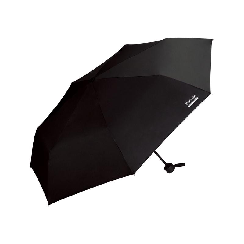 WPC IZA Wind Resistance UV Protection UPF 50+ Men’s Umbrella 55cm (Black)