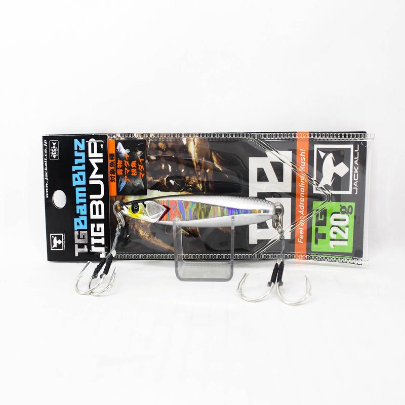 Jackall Metal Jig Bambluz Bump TG Tungsten 120 grams Silver (2254)