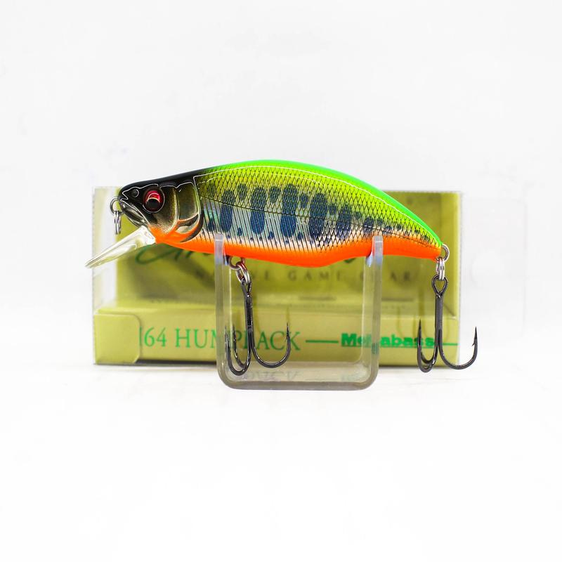 Megabass GH 64 Humpback FS Sinking Lure LZ Lime Back OB (4604)