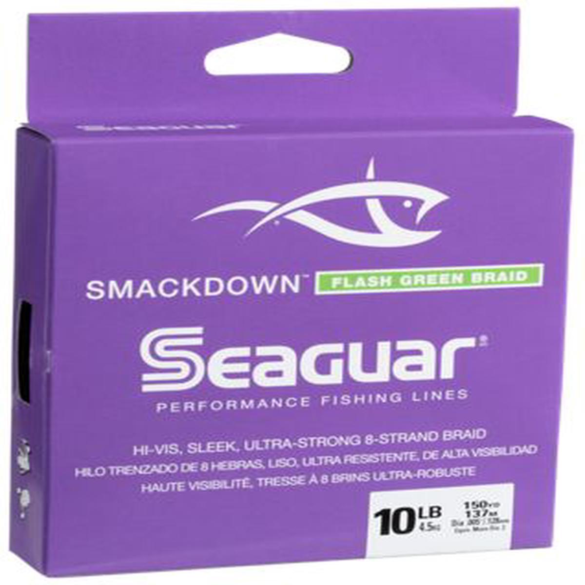 Seaguar Smackdown Braided Line – Flash Green – 50lb