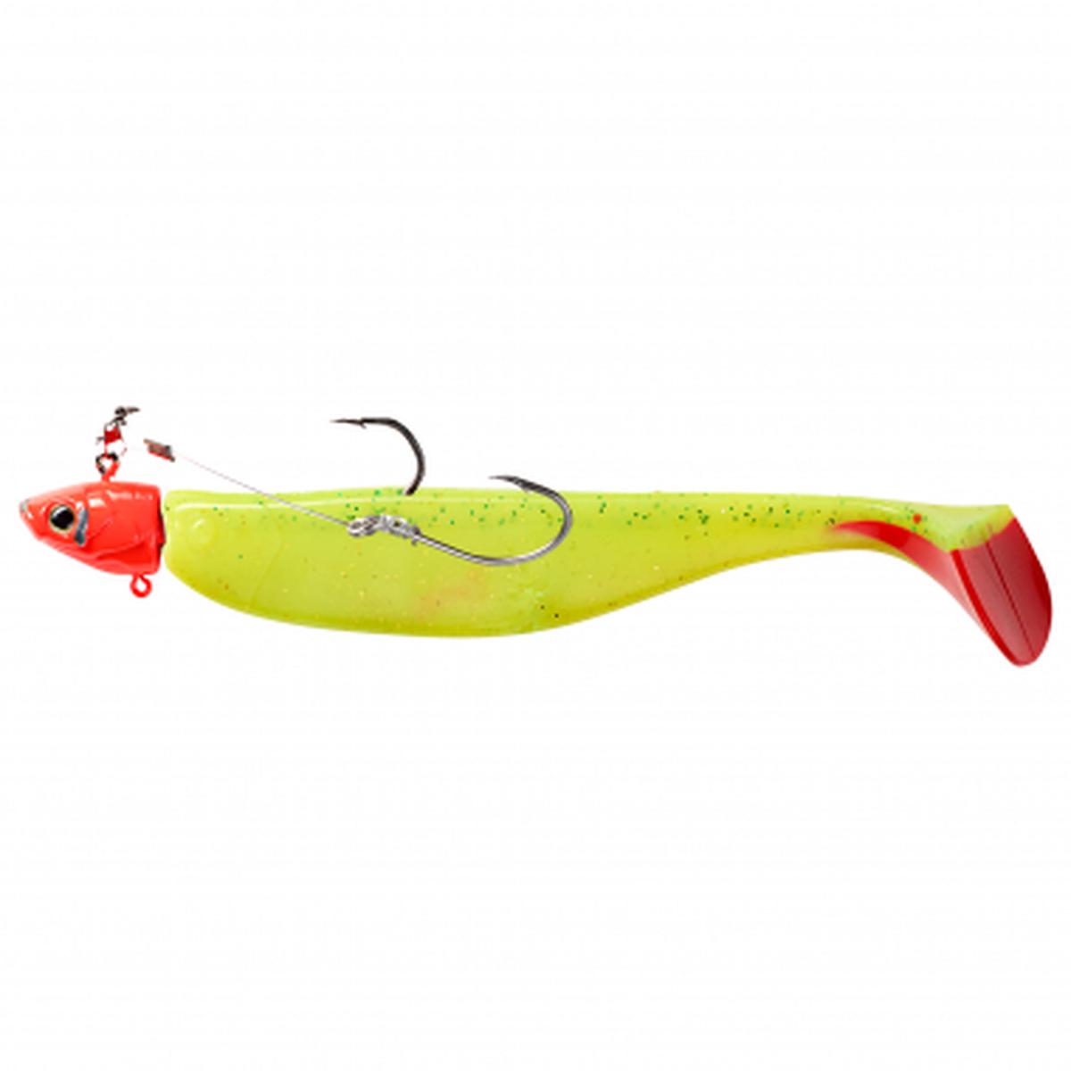 Softbait The Attractable (Chartreuse/Red Tail)