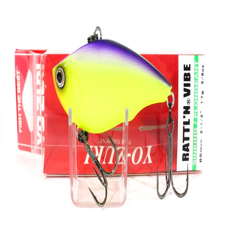 Yo Zuri Rattl’n Vibe 65 mm Vibration Sinking Lure R1160-PUCL (4640)
