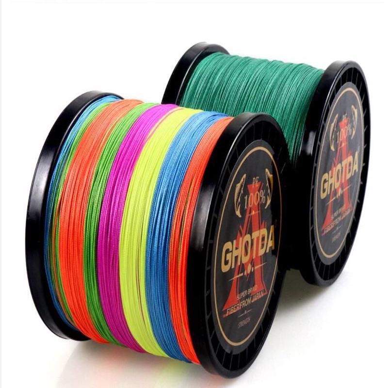60 lb Ghotda Fishing Braid- 1000M Rolls PE4 Strand